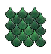 Emerald Green Peel And Stick Kitchen Backsplash